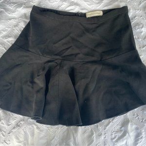 Isabel Marant Étoile Black Mini Flare Skirt